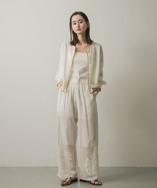 SENSE OF PLACE by URBAN RESEARCH / センスオブプレイス バイ アーバンリサーチ その他パンツ | インドシシュウメッシュイージーパンツ | 詳細11