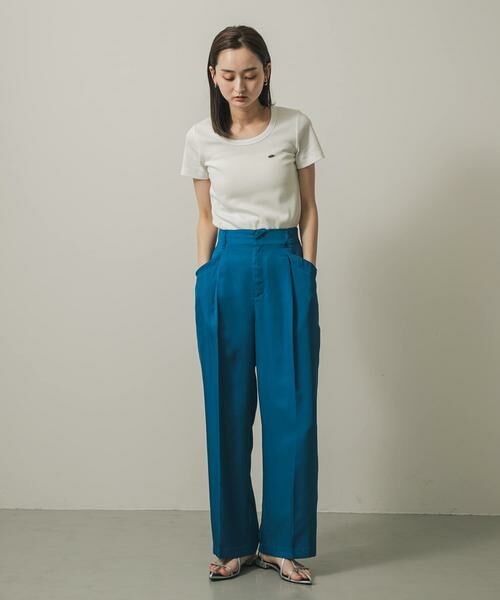 SENSE OF PLACE by URBAN RESEARCH / センスオブプレイス バイ アーバンリサーチ その他パンツ | ツイルサテンパンツ | 詳細4