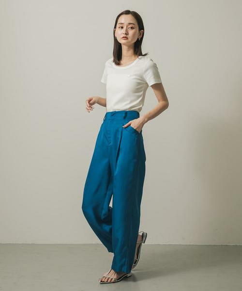 SENSE OF PLACE by URBAN RESEARCH / センスオブプレイス バイ アーバンリサーチ その他パンツ | ツイルサテンパンツ | 詳細5
