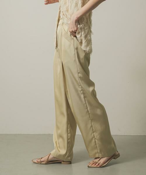 SENSE OF PLACE by URBAN RESEARCH / センスオブプレイス バイ アーバンリサーチ その他パンツ | ツイルサテンパンツ | 詳細24