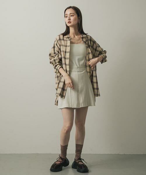 SENSE OF PLACE by URBAN RESEARCH / センスオブプレイス バイ アーバンリサーチ ショート・ハーフ・半端丈パンツ | タックショートパンツ | 詳細2