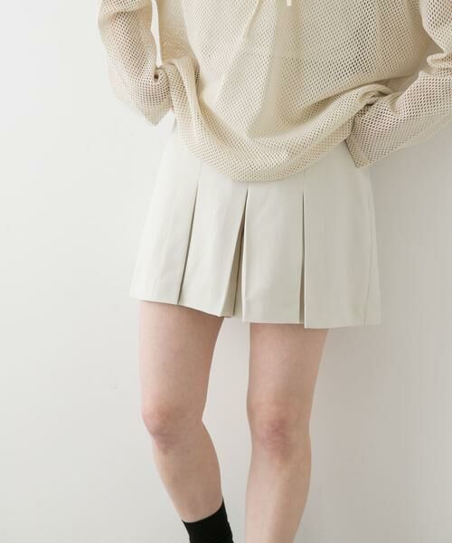 SENSE OF PLACE by URBAN RESEARCH / センスオブプレイス バイ アーバンリサーチ ショート・ハーフ・半端丈パンツ | タックショートパンツ | 詳細6