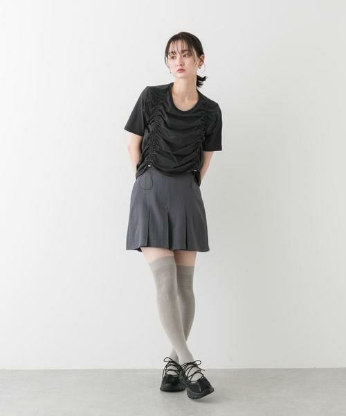 SENSE OF PLACE by URBAN RESEARCH / センスオブプレイス バイ アーバンリサーチ ショート・ハーフ・半端丈パンツ | タックショートパンツ | 詳細12