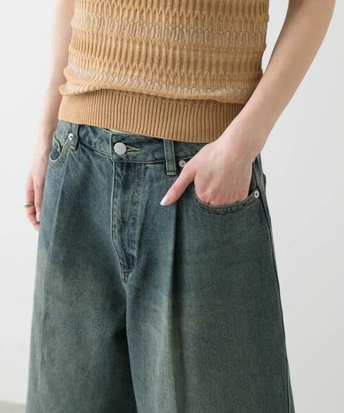 SENSE OF PLACE by URBAN RESEARCH / センスオブプレイス バイ アーバンリサーチ デニムパンツ | ニーレングスデニム | 詳細11