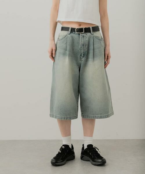 SENSE OF PLACE by URBAN RESEARCH / センスオブプレイス バイ アーバンリサーチ デニムパンツ | ニーレングスデニム | 詳細16