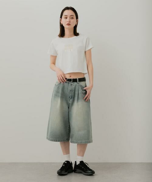 SENSE OF PLACE by URBAN RESEARCH / センスオブプレイス バイ アーバンリサーチ デニムパンツ | ニーレングスデニム | 詳細19