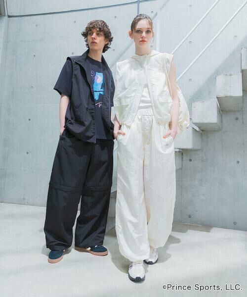 SENSE OF PLACE by URBAN RESEARCH / センスオブプレイス バイ アーバンリサーチ その他パンツ | 『別注』prince　ナイロンラインパンツ | 詳細16