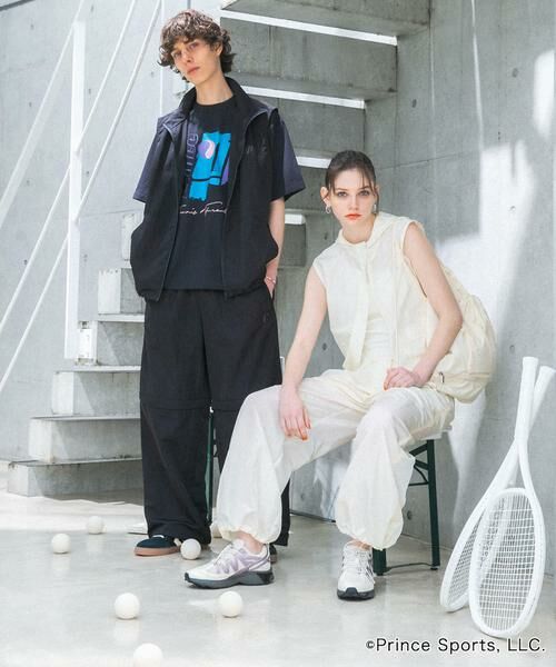 SENSE OF PLACE by URBAN RESEARCH / センスオブプレイス バイ アーバンリサーチ その他パンツ | 『別注』prince　ナイロンラインパンツ | 詳細18