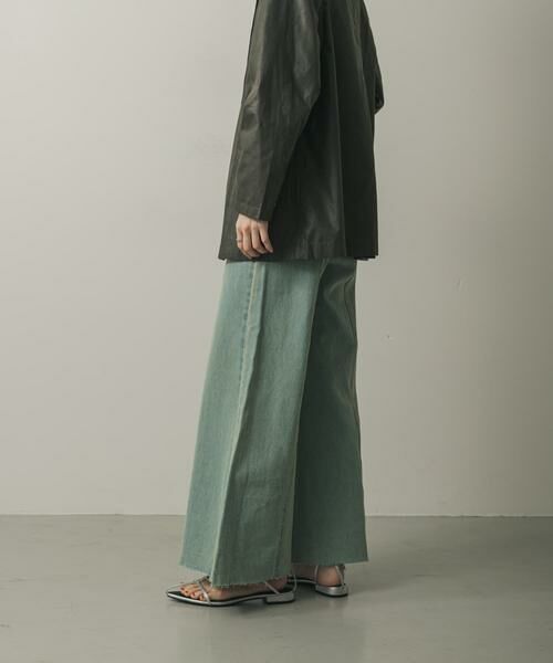 SENSE OF PLACE by URBAN RESEARCH / センスオブプレイス バイ アーバンリサーチ デニムパンツ | ルーズフレアデニム | 詳細1