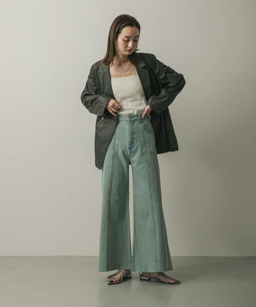 SENSE OF PLACE by URBAN RESEARCH / センスオブプレイス バイ アーバンリサーチ デニムパンツ | ルーズフレアデニム | 詳細3
