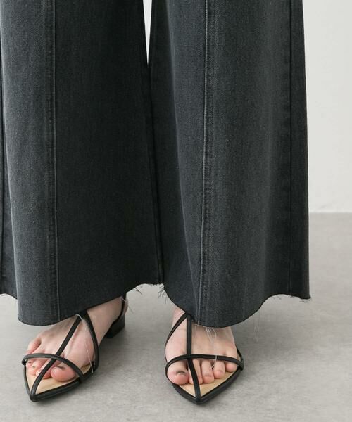 SENSE OF PLACE by URBAN RESEARCH / センスオブプレイス バイ アーバンリサーチ デニムパンツ | ルーズフレアデニム | 詳細18