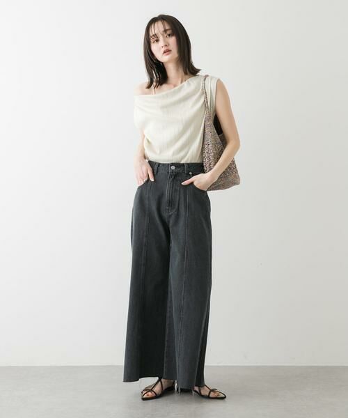 SENSE OF PLACE by URBAN RESEARCH / センスオブプレイス バイ アーバンリサーチ デニムパンツ | ルーズフレアデニム | 詳細10