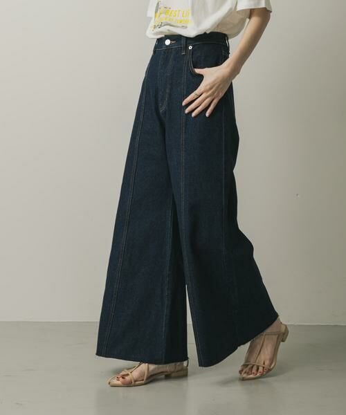 SENSE OF PLACE by URBAN RESEARCH / センスオブプレイス バイ アーバンリサーチ デニムパンツ | ルーズフレアデニム | 詳細22