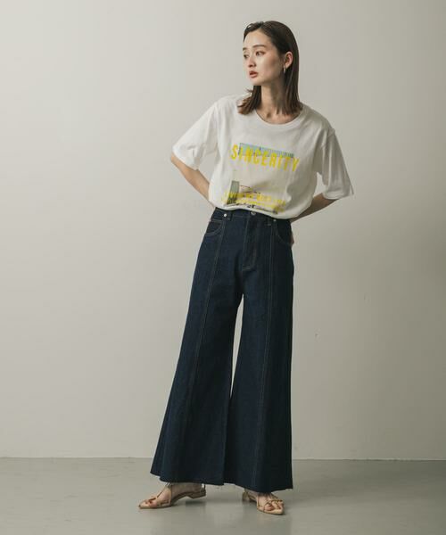SENSE OF PLACE by URBAN RESEARCH / センスオブプレイス バイ アーバンリサーチ デニムパンツ | ルーズフレアデニム | 詳細24