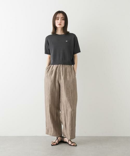 SENSE OF PLACE by URBAN RESEARCH / センスオブプレイス バイ アーバンリサーチ その他パンツ | クリンクルイージーパンツ | 詳細4