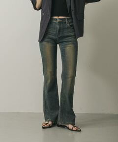 SENSE OF PLACE by URBAN RESEARCH / センスオブプレイス バイ アーバンリサーチ デニムパンツ | ローライズフレアデニムパンツ