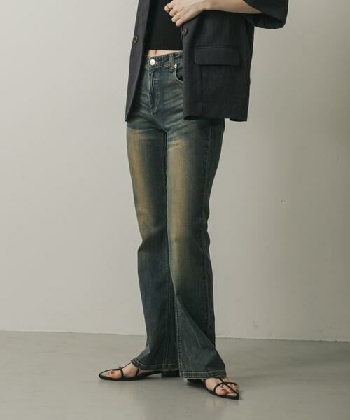 SENSE OF PLACE by URBAN RESEARCH / センスオブプレイス バイ アーバンリサーチ デニムパンツ | ローライズフレアデニムパンツ | 詳細12