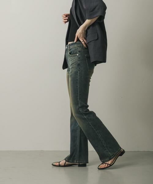 SENSE OF PLACE by URBAN RESEARCH / センスオブプレイス バイ アーバンリサーチ デニムパンツ | ローライズフレアデニムパンツ | 詳細13