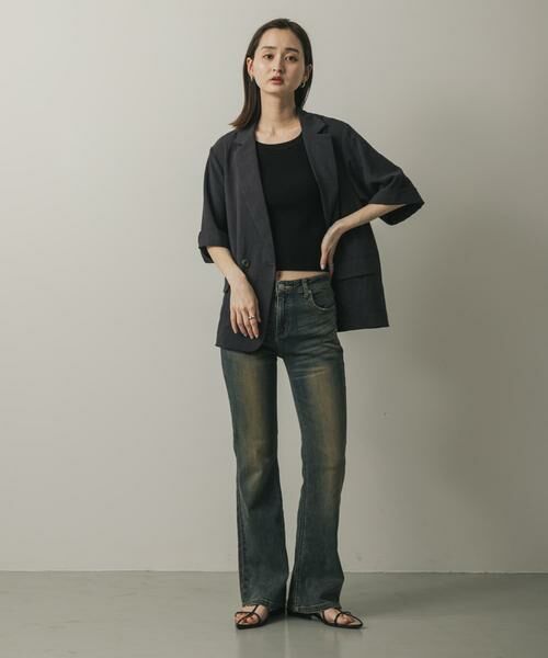 SENSE OF PLACE by URBAN RESEARCH / センスオブプレイス バイ アーバンリサーチ デニムパンツ | ローライズフレアデニムパンツ | 詳細15