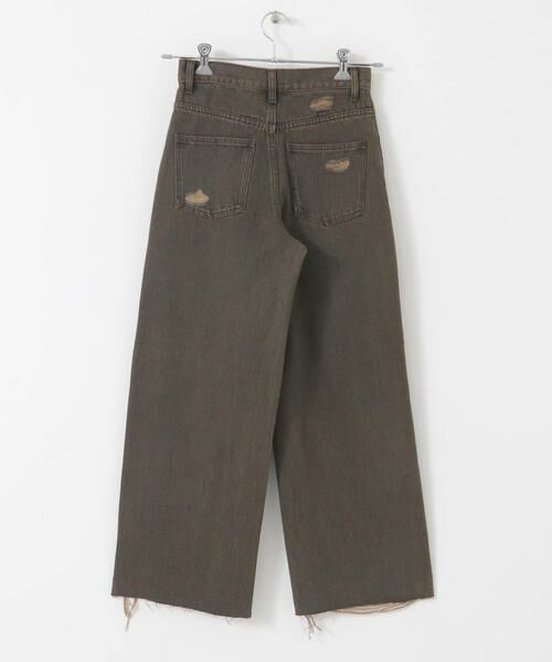 SENSE OF PLACE by URBAN RESEARCH / センスオブプレイス バイ アーバンリサーチ デニムパンツ | ダメージストレートデニム | 詳細11
