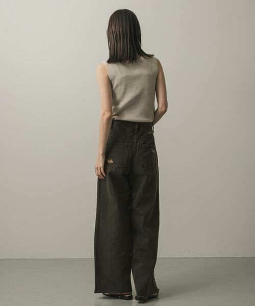 SENSE OF PLACE by URBAN RESEARCH / センスオブプレイス バイ アーバンリサーチ デニムパンツ | ダメージストレートデニム | 詳細7