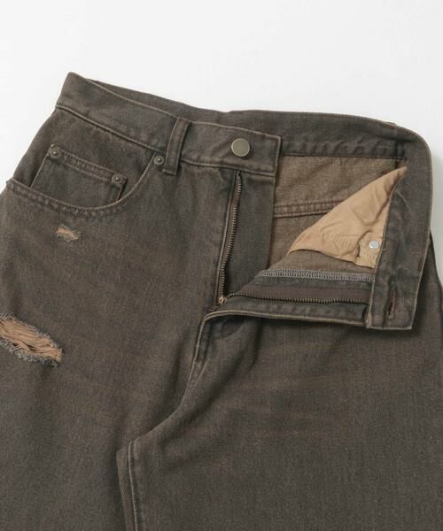SENSE OF PLACE by URBAN RESEARCH / センスオブプレイス バイ アーバンリサーチ デニムパンツ | ダメージストレートデニム | 詳細9