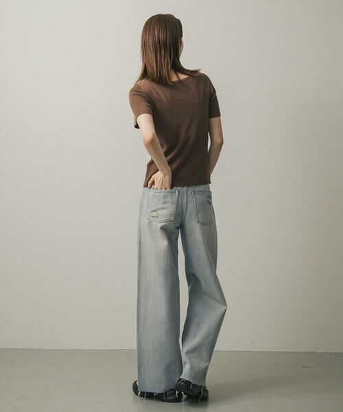 SENSE OF PLACE by URBAN RESEARCH / センスオブプレイス バイ アーバンリサーチ デニムパンツ | ダメージストレートデニム | 詳細19