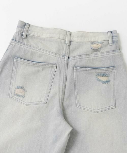 SENSE OF PLACE by URBAN RESEARCH / センスオブプレイス バイ アーバンリサーチ デニムパンツ | ダメージストレートデニム | 詳細21
