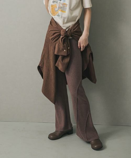 SENSE OF PLACE by URBAN RESEARCH / センスオブプレイス バイ アーバンリサーチ その他パンツ | カットフレアパンツ | 詳細1