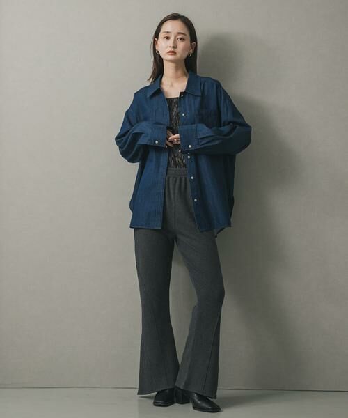 SENSE OF PLACE by URBAN RESEARCH / センスオブプレイス バイ アーバンリサーチ その他パンツ | カットフレアパンツ | 詳細13