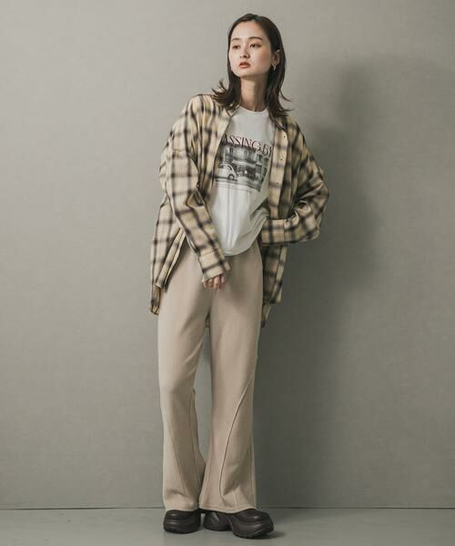 SENSE OF PLACE by URBAN RESEARCH / センスオブプレイス バイ アーバンリサーチ その他パンツ | カットフレアパンツ | 詳細22