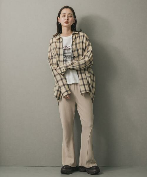 SENSE OF PLACE by URBAN RESEARCH / センスオブプレイス バイ アーバンリサーチ その他パンツ | カットフレアパンツ | 詳細23
