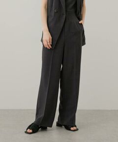 SENSE OF PLACE by URBAN RESEARCH / センスオブプレイス バイ アーバンリサーチ その他パンツ | 『UR TECH DRYLUXE』リネンライクワイドパンツ