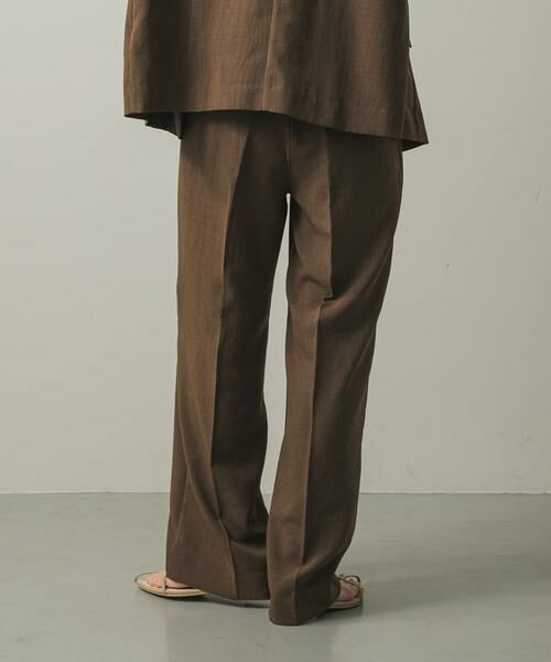 SENSE OF PLACE by URBAN RESEARCH / センスオブプレイス バイ アーバンリサーチ その他パンツ | 『UR TECH DRYLUXE』リネンライクワイドパンツ | 詳細8