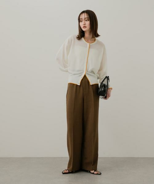 SENSE OF PLACE by URBAN RESEARCH / センスオブプレイス バイ アーバンリサーチ その他パンツ | 『UR TECH DRYLUXE』リネンライクワイドパンツ | 詳細13