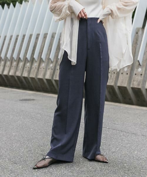 SENSE OF PLACE by URBAN RESEARCH / センスオブプレイス バイ アーバンリサーチ その他パンツ | 『UR TECH DRYLUXE』リネンライクワイドパンツ | 詳細16
