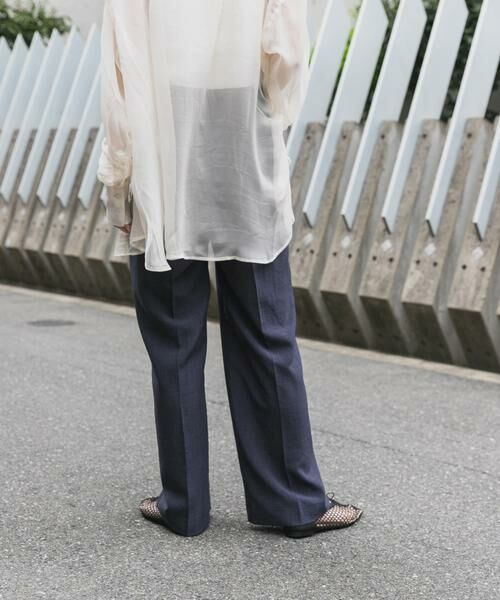 SENSE OF PLACE by URBAN RESEARCH / センスオブプレイス バイ アーバンリサーチ その他パンツ | 『UR TECH DRYLUXE』リネンライクワイドパンツ | 詳細17