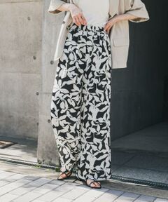 SENSE OF PLACE by URBAN RESEARCH / センスオブプレイス バイ アーバンリサーチ その他パンツ | リーフプリントイージーパンツ