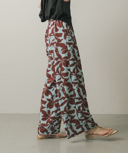 SENSE OF PLACE by URBAN RESEARCH / センスオブプレイス バイ アーバンリサーチ その他パンツ | リーフプリントイージーパンツ | 詳細2