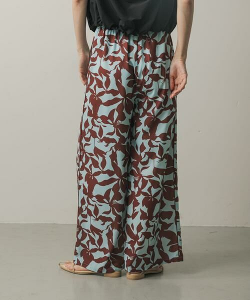 SENSE OF PLACE by URBAN RESEARCH / センスオブプレイス バイ アーバンリサーチ その他パンツ | リーフプリントイージーパンツ | 詳細3