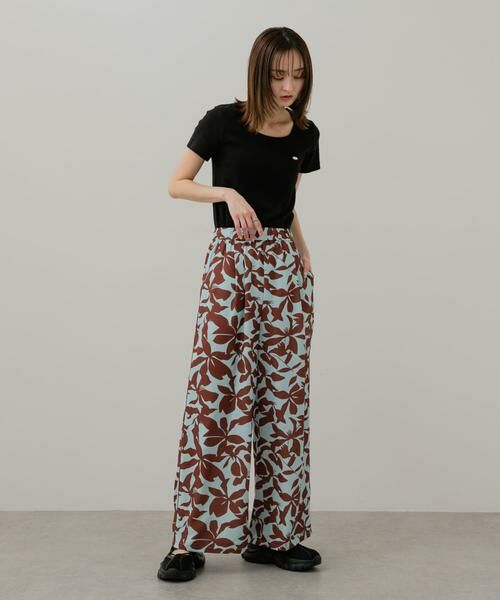 SENSE OF PLACE by URBAN RESEARCH / センスオブプレイス バイ アーバンリサーチ その他パンツ | リーフプリントイージーパンツ | 詳細7