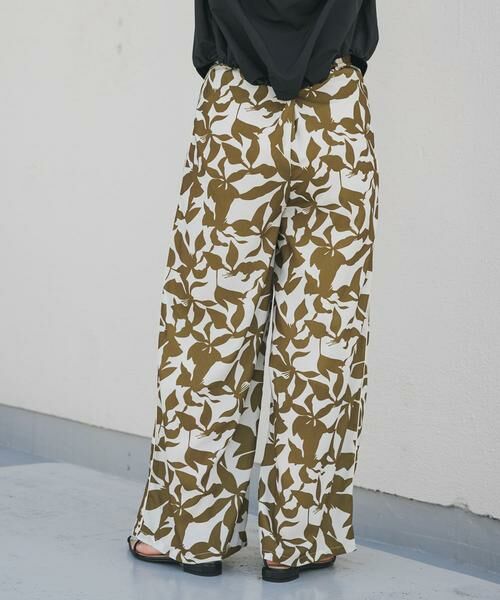 SENSE OF PLACE by URBAN RESEARCH / センスオブプレイス バイ アーバンリサーチ その他パンツ | リーフプリントイージーパンツ | 詳細11