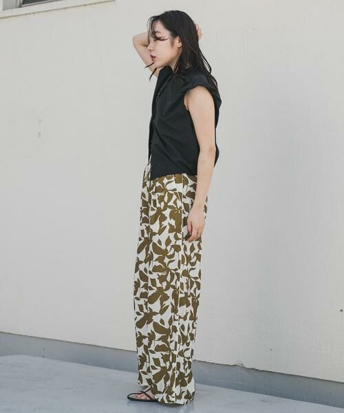 SENSE OF PLACE by URBAN RESEARCH / センスオブプレイス バイ アーバンリサーチ その他パンツ | リーフプリントイージーパンツ | 詳細12