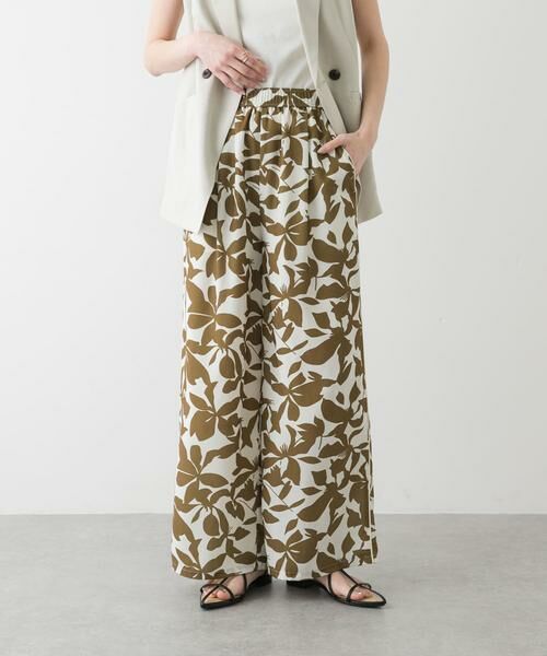 SENSE OF PLACE by URBAN RESEARCH / センスオブプレイス バイ アーバンリサーチ その他パンツ | リーフプリントイージーパンツ | 詳細15