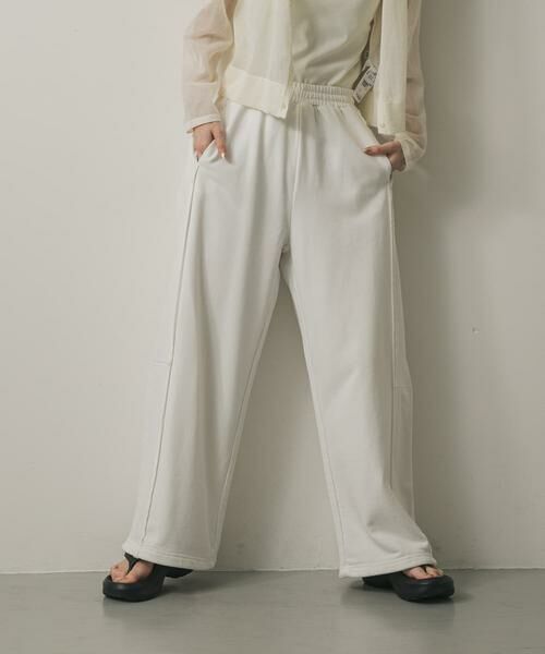 SENSE OF PLACE by URBAN RESEARCH / センスオブプレイス バイ アーバンリサーチ その他パンツ | キリカエカーブスウェットパンツ | 詳細1