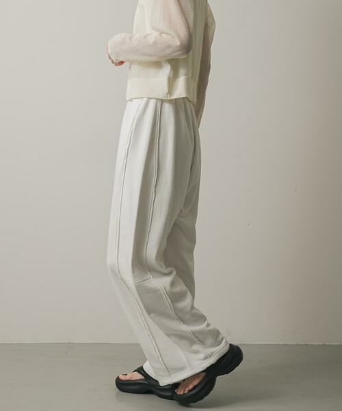 SENSE OF PLACE by URBAN RESEARCH / センスオブプレイス バイ アーバンリサーチ その他パンツ | キリカエカーブスウェットパンツ | 詳細2