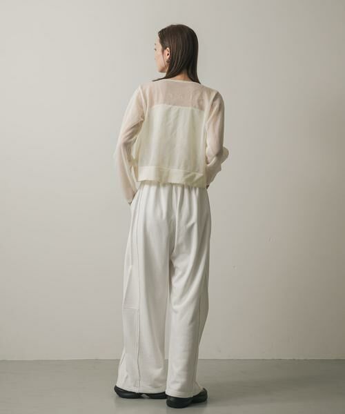 SENSE OF PLACE by URBAN RESEARCH / センスオブプレイス バイ アーバンリサーチ その他パンツ | キリカエカーブスウェットパンツ | 詳細5