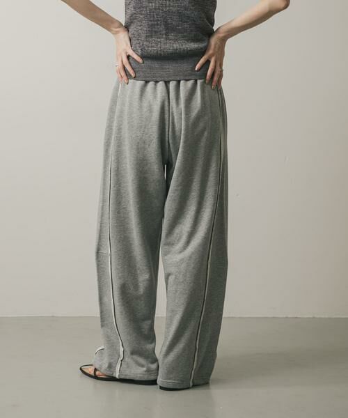 SENSE OF PLACE by URBAN RESEARCH / センスオブプレイス バイ アーバンリサーチ その他パンツ | キリカエカーブスウェットパンツ | 詳細10