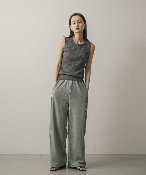 SENSE OF PLACE by URBAN RESEARCH / センスオブプレイス バイ アーバンリサーチ その他パンツ | キリカエカーブスウェットパンツ | 詳細11