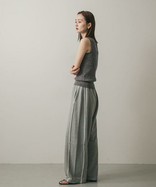 SENSE OF PLACE by URBAN RESEARCH / センスオブプレイス バイ アーバンリサーチ その他パンツ | キリカエカーブスウェットパンツ | 詳細12